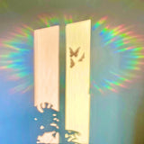 Durable mixed color front lace wig perfect for parties