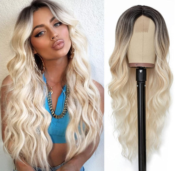 Durable chemical fiber wig perfect for daily or party wear