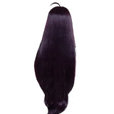 Realistic Yarbeide Cosplay Wig for Costumes/ Long Straight Gradient Wig / Imitation Leather Wig / King of the Undead Wig / Cos Costume Hairpiece
