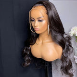 Soft and silky human hair lace wig for stylish wear / Frontal Wig for Women / Closure Human Hair Wig / Natural Hairline Wig / Premium Lace Wig
