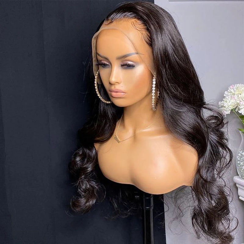 Soft and silky human hair lace wig for stylish wear / Frontal Wig for Women / Closure Human Hair Wig / Natural Hairline Wig / Premium Lace Wig
