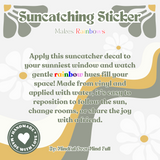 Hummingbird Suncatcher Stickers 3 Pack