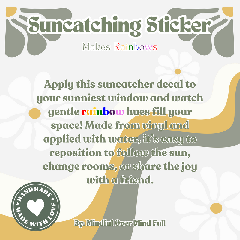 Decorative butterfly suncatcher art