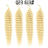 Soft and voluminous deep wave braided hair for women/ Deep Wave Braided Hair / Latin Curly Wig / Fluffy Crochet Hair / Curly Braided Wig