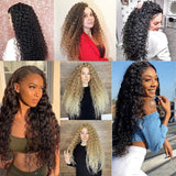 Soft and voluminous deep wave braided hair for women / Deep Wave Braided Hair / Latin Curly Wig / Fluffy Crochet Hair / Curly Braided Wig