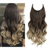 Versatile long curly hair extension suitable for daily wear / High-Temp Silk Wig / European American Wig