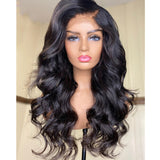 Long wavy lace wig perfect for parties and events / European American Wig / Natural Hairline Wig / Curly Lanting Wig / Women’s Fashion Wig / Front Lace Curly Wi /  / Elegant Long Wig / Wavy Synthetic Hairpiece / Stylish Curly Lace Wig / Fashionable Women’s Wig