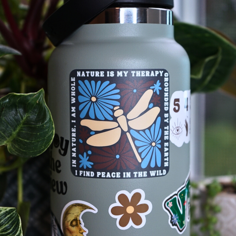 Durable Nature is my Therapy Sticker for Planners