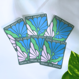 Talk about it break the stigma mental health sticker