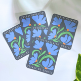 Overstimulated - Please Be Gentle Sticker