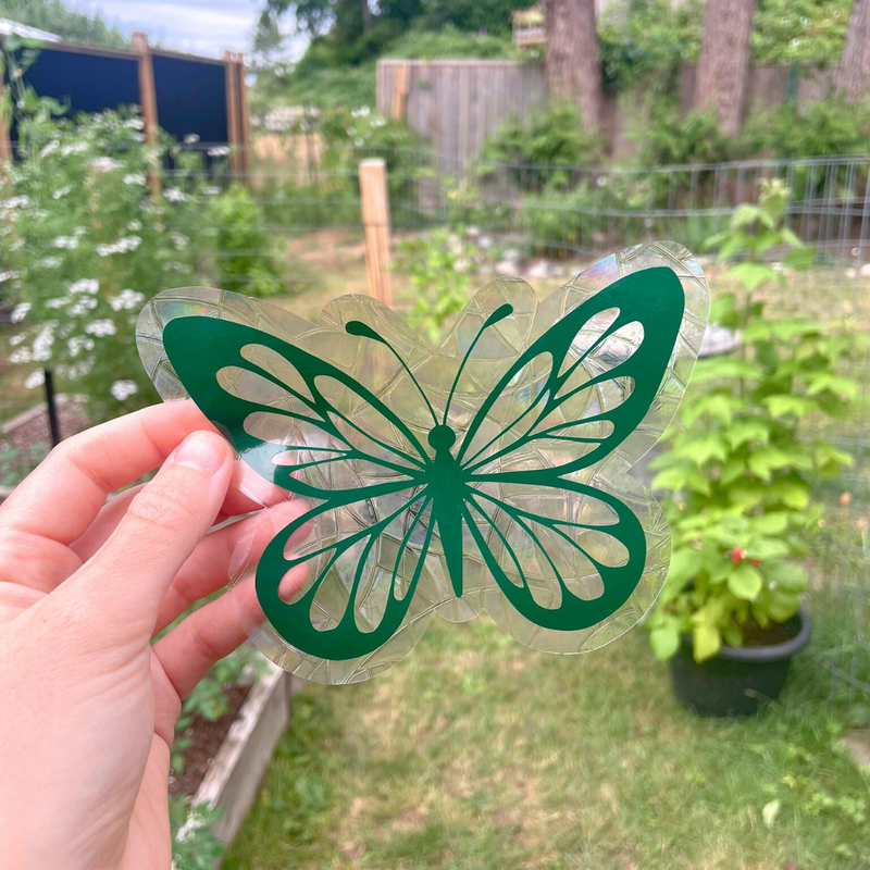 Decorative butterfly suncatcher art