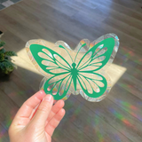 Decorative butterfly suncatcher art