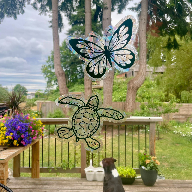 Sea life Turtle Suncatcher Sticker perfect for home décor