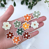 Mini Autumn Daisy Sticker Pack