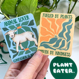 Trendy Plant Eater - Vegan Sticker Perfect for Gifting
