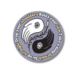 Durable Anxiety Self Care Reminder Sticker for Journals