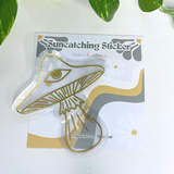 Handcrafted Third Eye Mushroom Suncatcher for windows