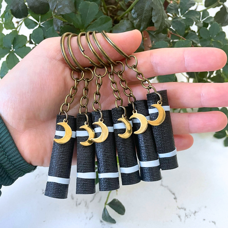 Mini Yoga Mat Keychain