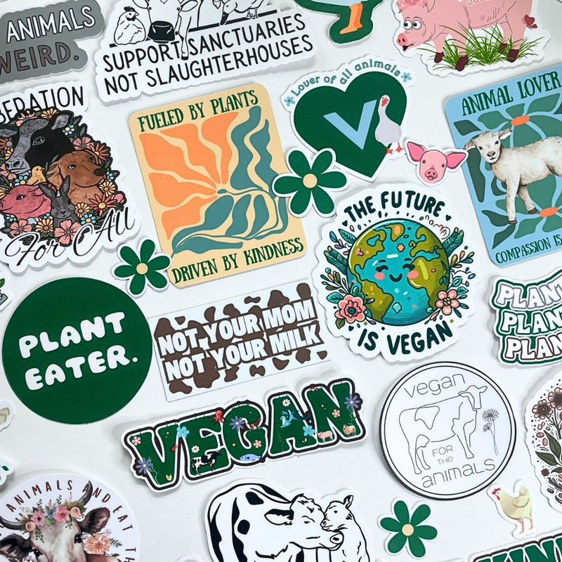 Trendy Plant Eater - Vegan Sticker Perfect for Gifting