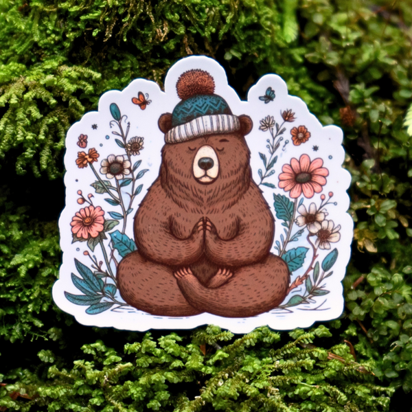 Motivational The Yogi Bear Sticker for daily use