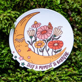 Take a Moment to Breathe Sticker