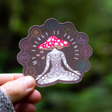 My Energy Is Infinite Meditation Sticker