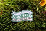 Wavy Plant-Based Vegan Sticker